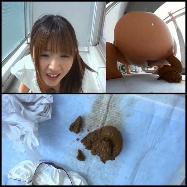 (BFJG-14) Women self filmed defecation after enema - scat porn, shitting girls