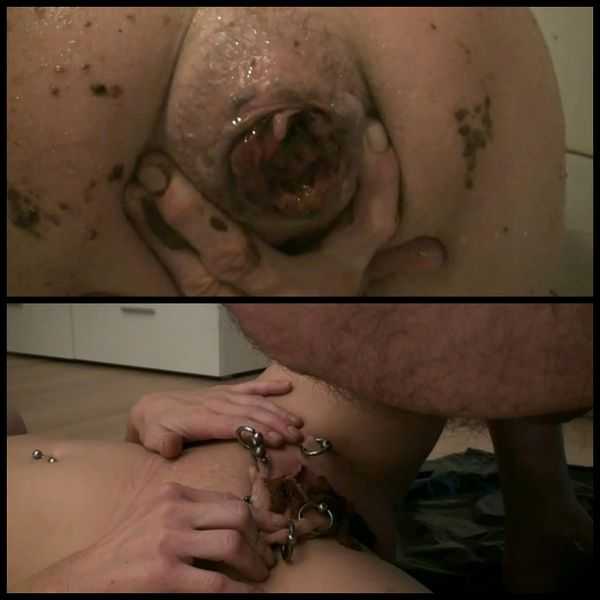 Extreme shit to pussy, dirty fisting, puke, prolapse - scat porn, fboom scat