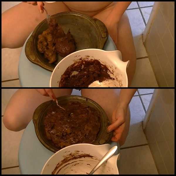 Ghirardelli Shit Bathroom Brownies - scat porn, shitting girls