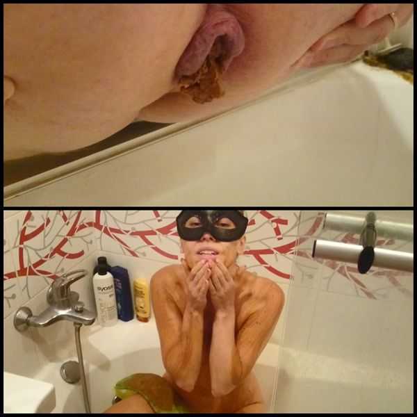 Shit is the best shower gel – Brown wife  - scat porn, scat solo,  FULL HD 1080P | Release Year: Sep 27, 2017