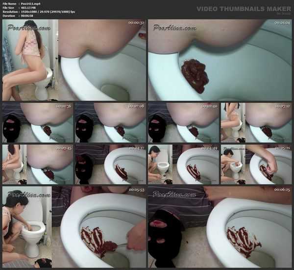 Toilet slave swallows Alina shit  - scat porn, scat,  Full HD 1080p | Release Date: May 24, 2017