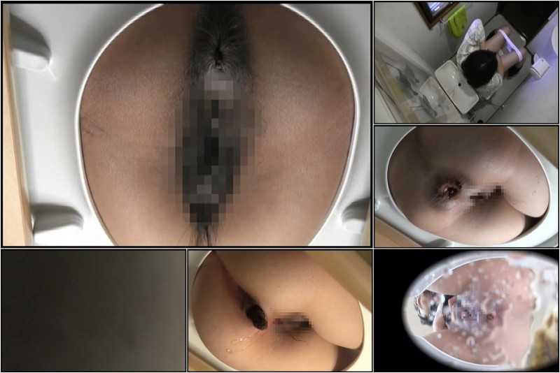 YOU-021 | Close-up toilet voyeur. Women pooping and peeing on low bowl cam view.